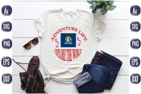 Adventure Life Explore the World Graphic Design Freebies