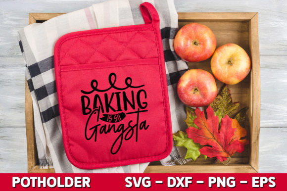 Baking is So Gangsta SVG: A Bold Graphic Design Asset for Creative Publishers