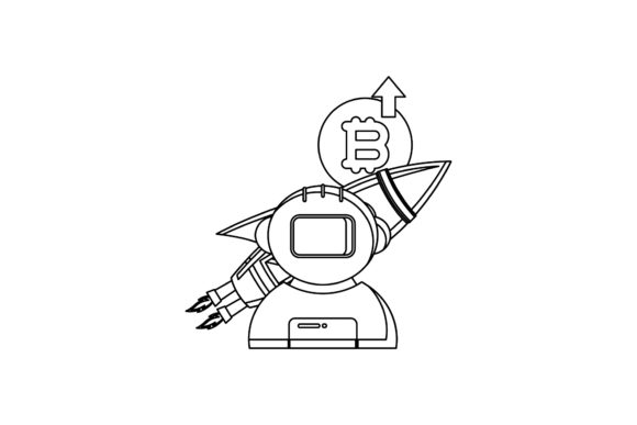 Bit Coin Space Rocket Coloring Pages: A Designer’s Perspective