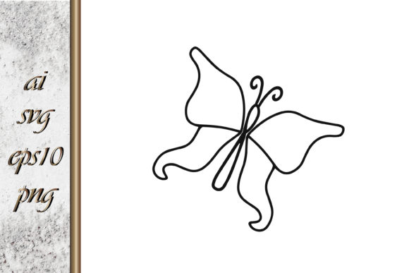 Butterfly Clip Art Sketch Animal Vector Review for Embroidery Projects
