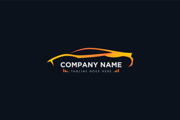 Car Showroom Modern Logo Vector Review for Embroidery Use