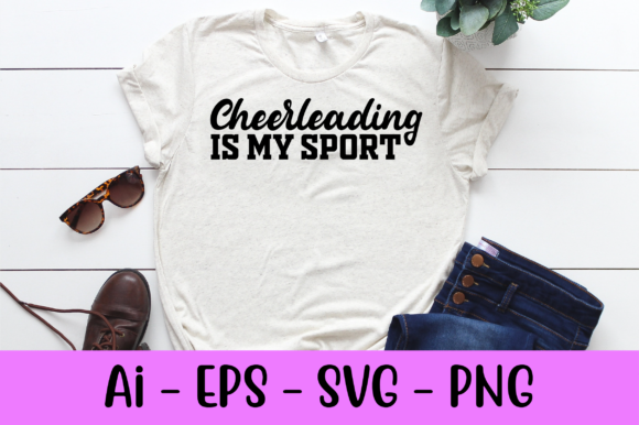 Cheerleading is My Sport Graphics Freebie for Digital Sellers