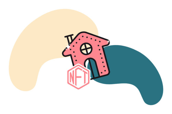 Christmas NFT Gingerbread House Icon: A Festive Graphic Freebie for Local Business Branding