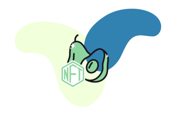 Plant NFT Avocado Icon – A Versatile Graphic Design Asset for Modern Projects