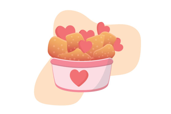 Valentine Celebration Chips: A Versatile Graphic Design Asset for Sellers