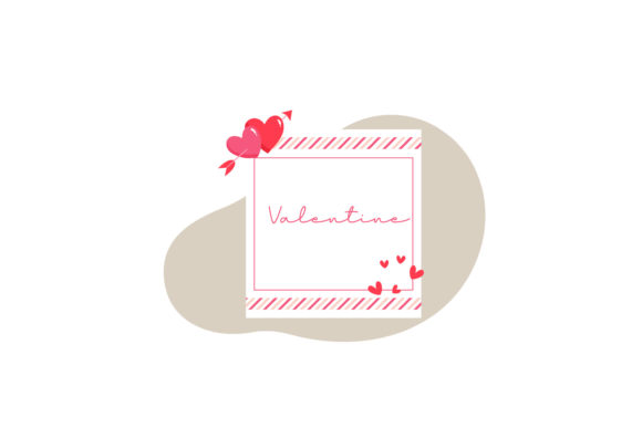 Valentine Fun Card Illustration Design: A Versatile Freebie for Content Creators
