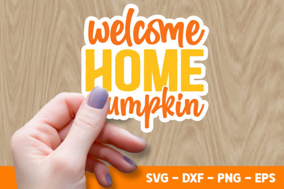 Welcome Home Pumpkin SVG Review: A Warm Design for Real Projects