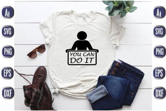 YOU CAN DO IT Graphics for Small Business Branding